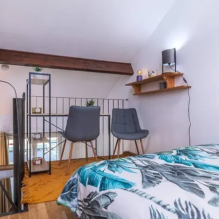 Ravissant Duplex Ac Balcon Privatif Proche Paris Disney Lejlighed